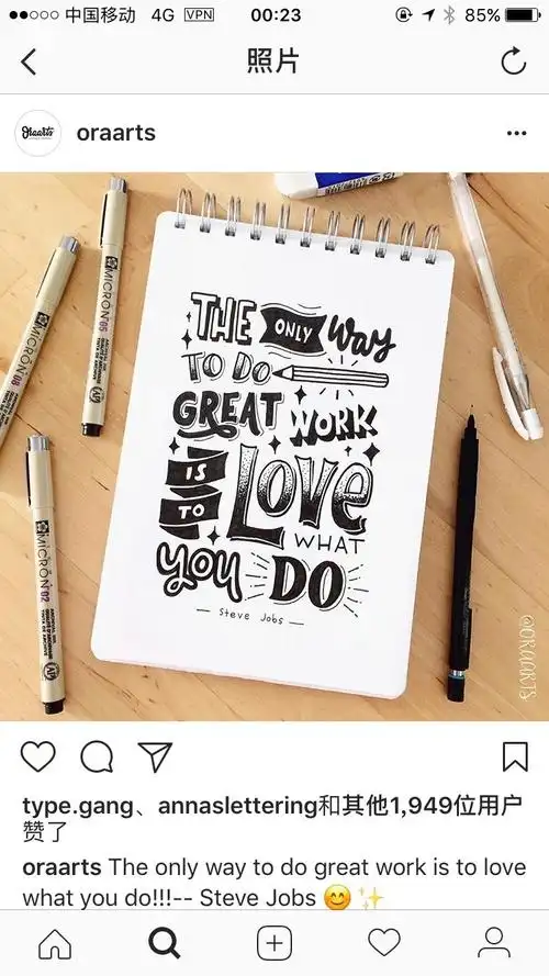 手帐英文字体设计,每一张都很漂亮.(作者:oraarts)