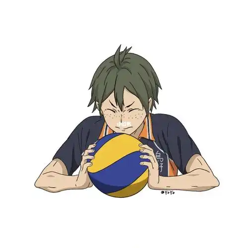 山口每次紧张兮兮的样子真的可爱死了哈哈哈哈#排球少年  #山口忠