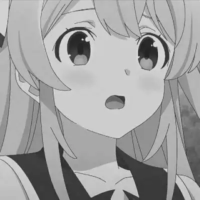 超火的日系ins风漫画头像黑白女生高清好看图片_女生动漫头像_头像屋