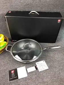 德国双立人第八代悬浮蜂窝可立盖炒锅34cm 礼盒包装0人付款439