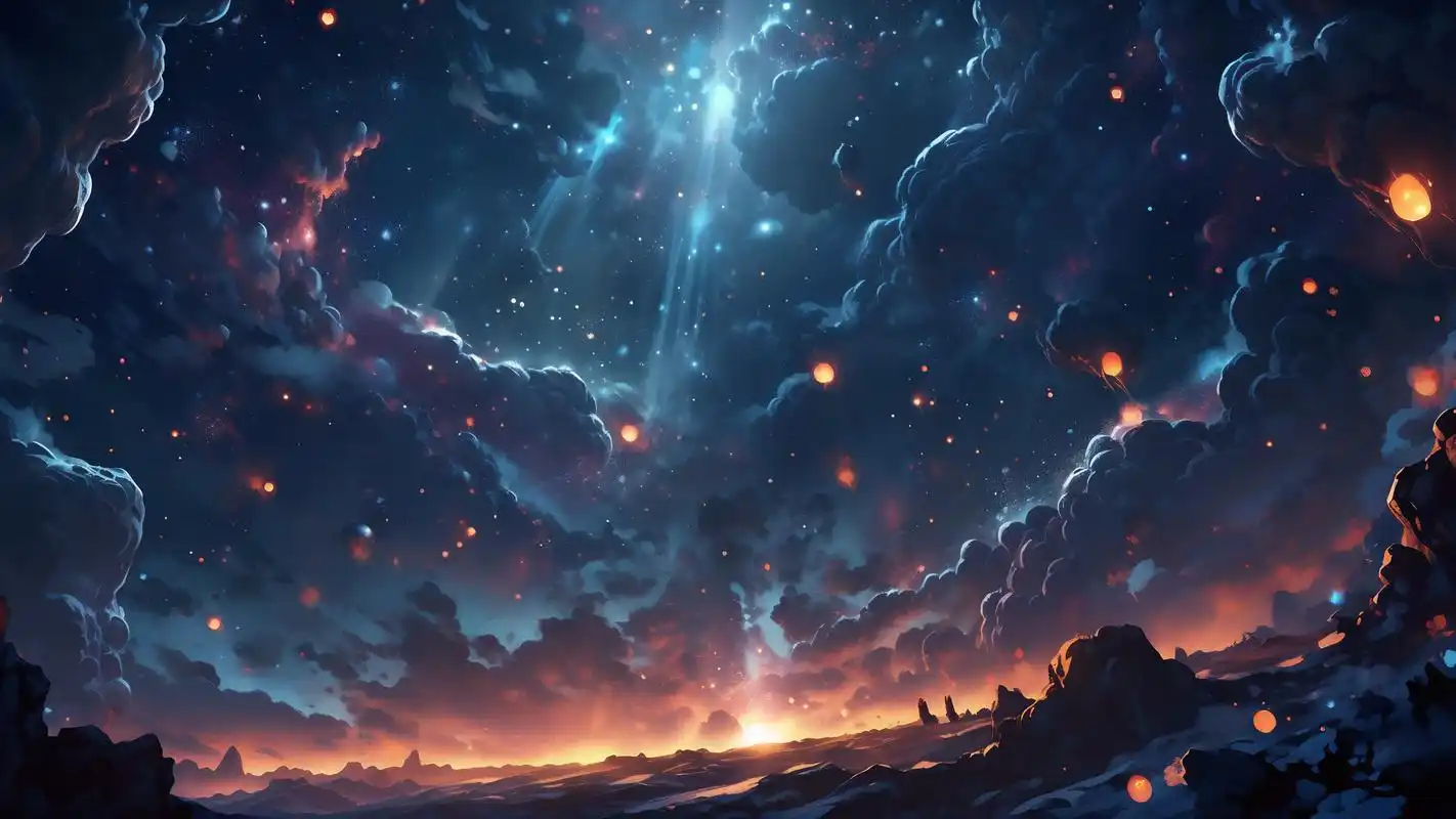 99炫酷夜空电脑壁纸大放送9515