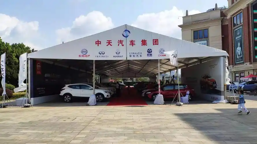 铝合金车展篷房 活动大棚 展销会大棚