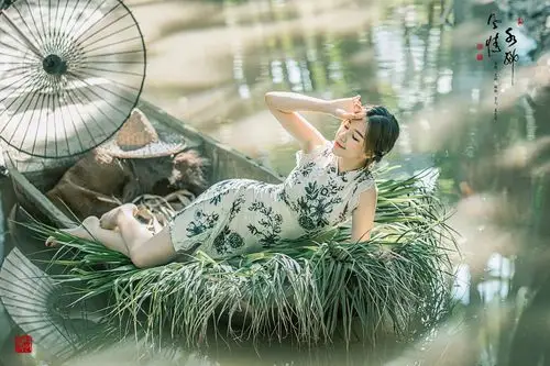 【水乡风情摄影图片】人像摄影_新手闲云_太平洋电脑网摄影部落