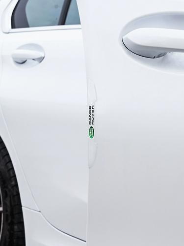 车门防撞条隐形透明路虎揽胜发现神行极光星脉汽车开门边保护胶贴