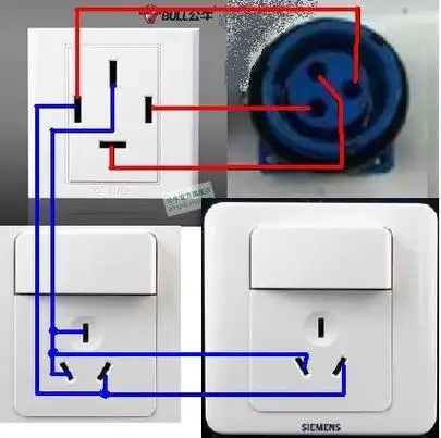 哪位知道三相5孔插座的接线方法