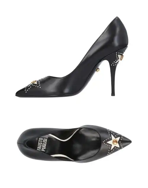 fausto puglisi 黑色 38 【包邮 免关税】fausto puglisi 高跟鞋 女