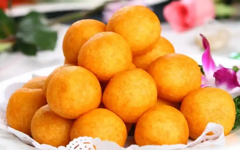 【飞碟一分钟】教你做出美味暖心的红薯丸子_哔哩哔哩_bilibili