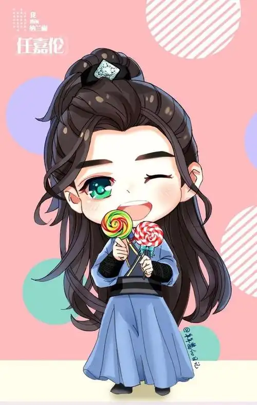 任嘉伦|嘉伦卡通动漫形象,听说你们想换头像了?
