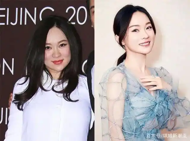 看这5位明星胖瘦对比图告诉你,瘦下来有多美!