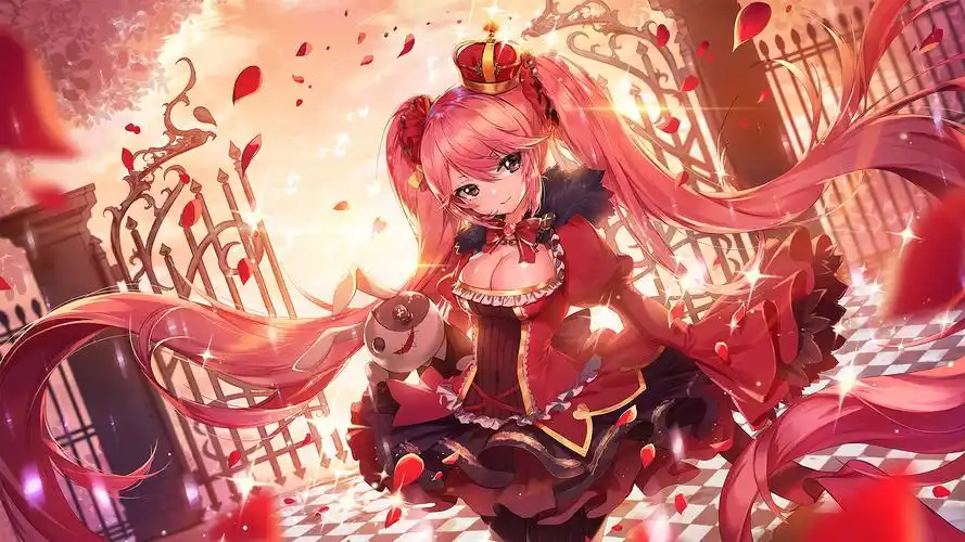 动漫人物二次元美女高清卡通少女桌面壁纸 - tt98图片网