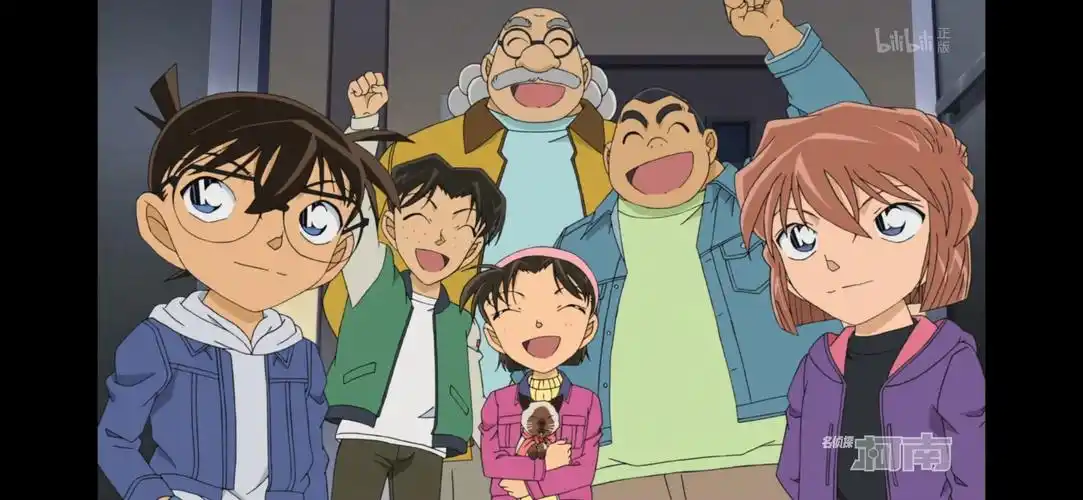 求名侦探柯南里少年侦探团的合照? - 知乎