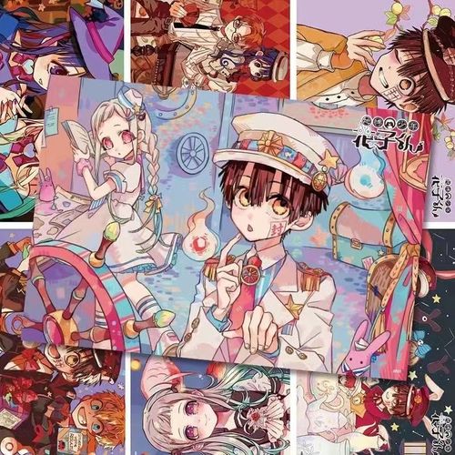 地缚少年花子君海报 动漫二次元周边八寻宁宁柚木普大张日系壁纸