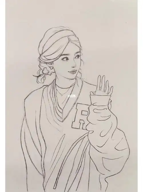 anglababy杨颖线稿