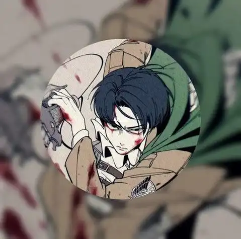 兵长里维黑白头像 黑白头像图片大全 -【爱个性】