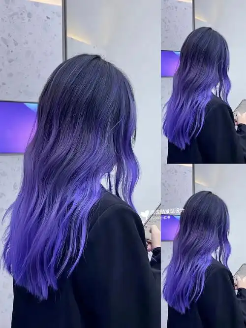 发尾染满足你9593把你的头发质感拉满99今年新兴的一种染发方式