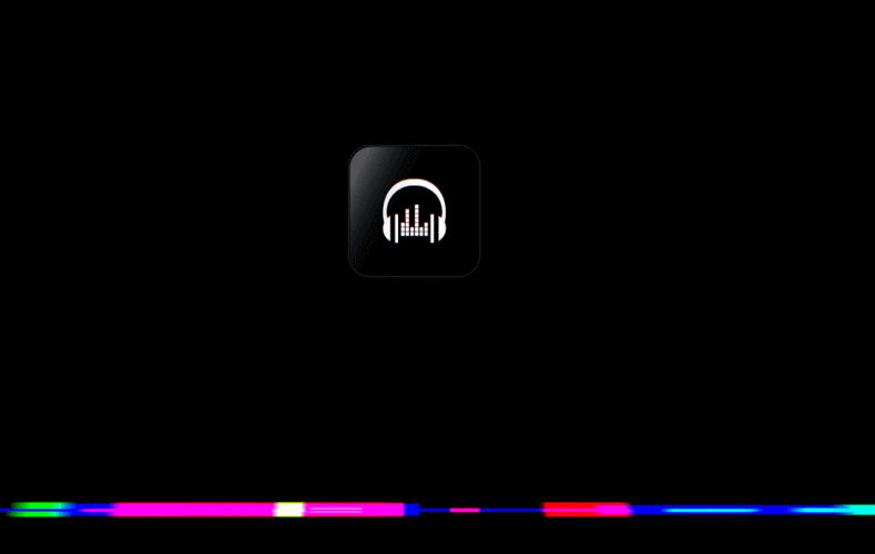 音乐制作的app,交互和动态logo采用ae来实现