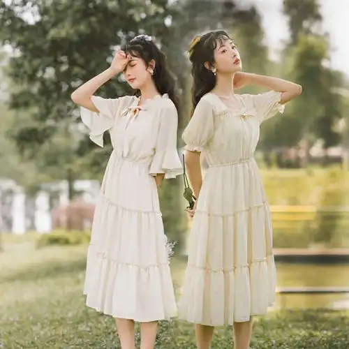 闺蜜装夏季裙子韩版学生