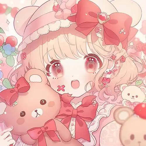 niji头像酸甜草莓硬糖