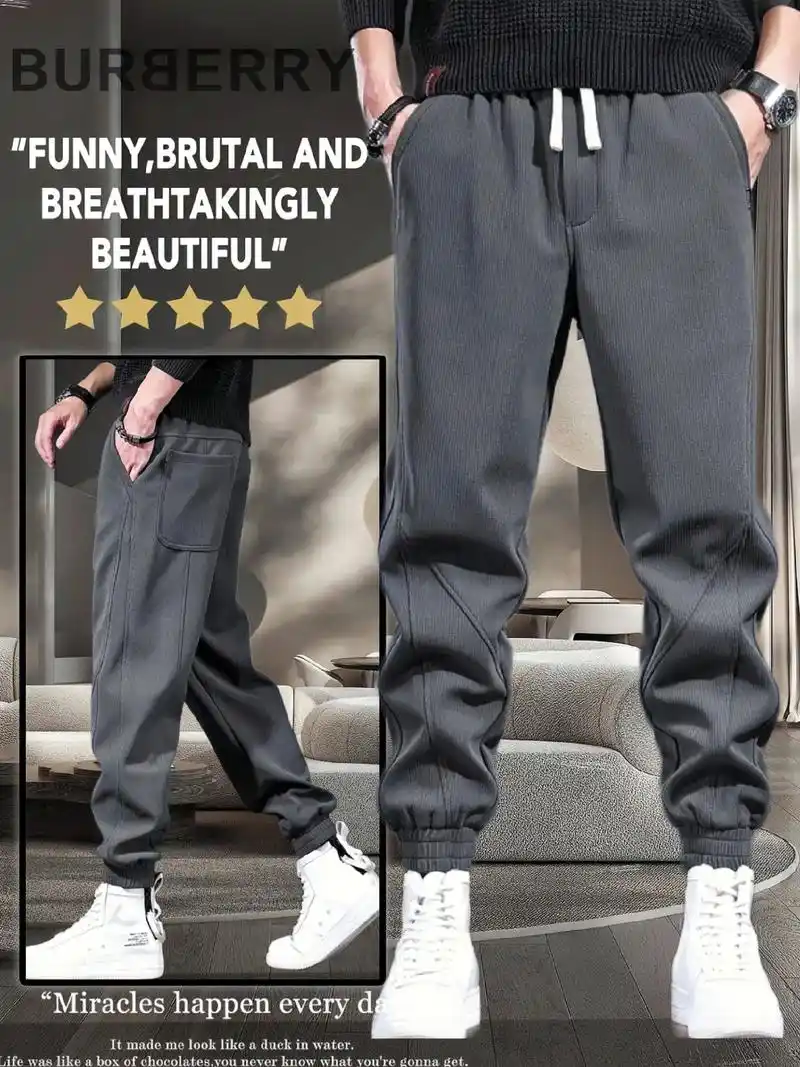 高端男士休闲裤