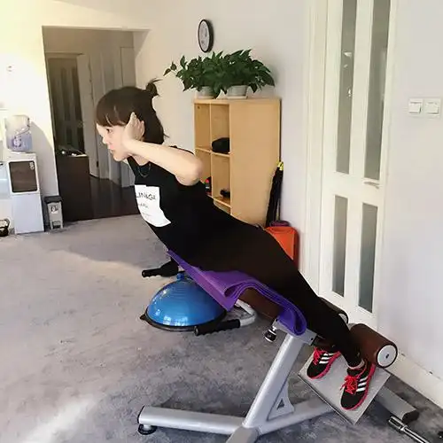 张佳宁晒健身照 45度倾斜呼吁全民运动