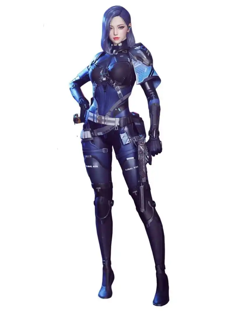 每天认识一个cf女角色---灵动武士(73)