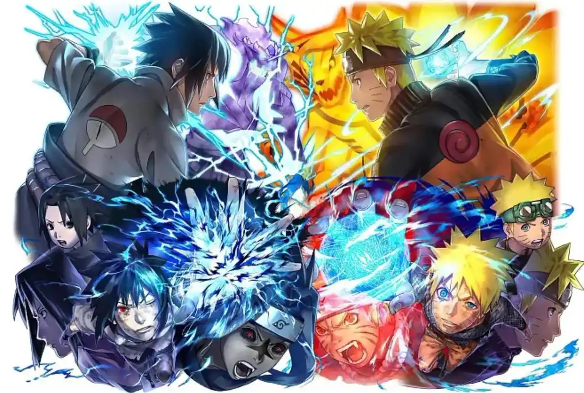 火影忍者 #动漫 #二次元 鸣人与佐助 - 抖音