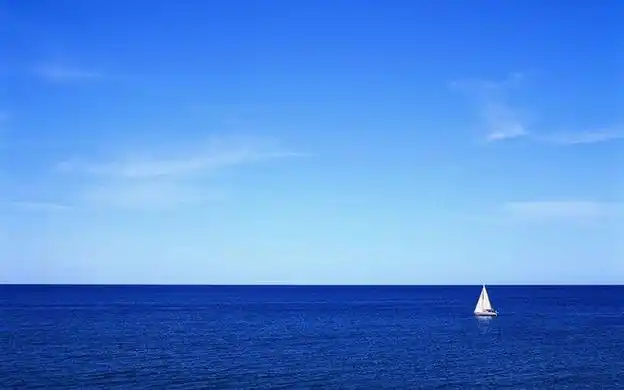 蓝色ppt背景图片,大海 ,非主流意境唯美图片