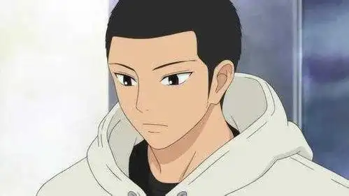 简笔画人物寸头