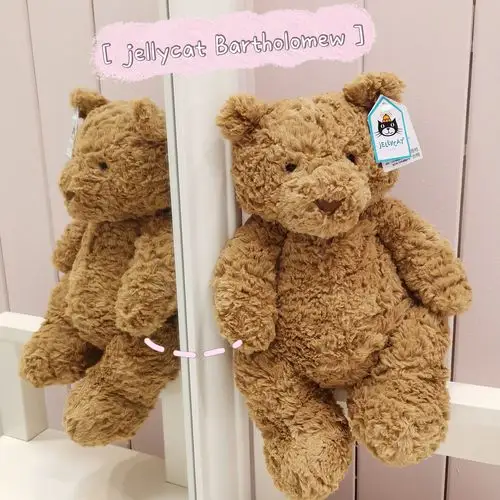 英国jellycatbartholomew巴塞罗毛绒玩具泰迪巴塞洛缪熊礼物礼物毛绒