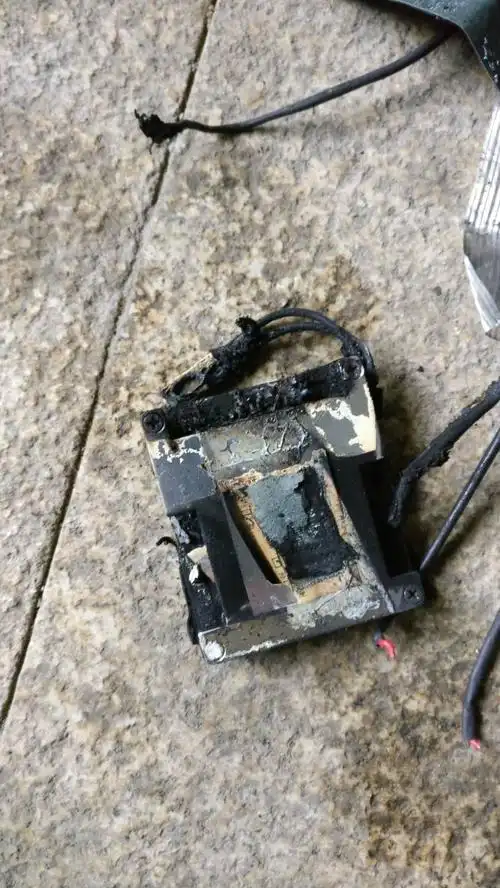 电动车锂电烧了