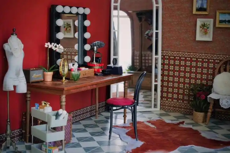 郭小猫的造景坑复古化妆间