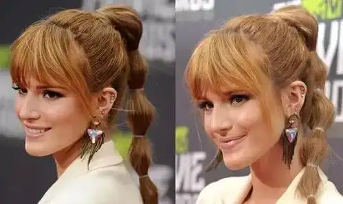 明星们都迷上了水果头发型,太美了!