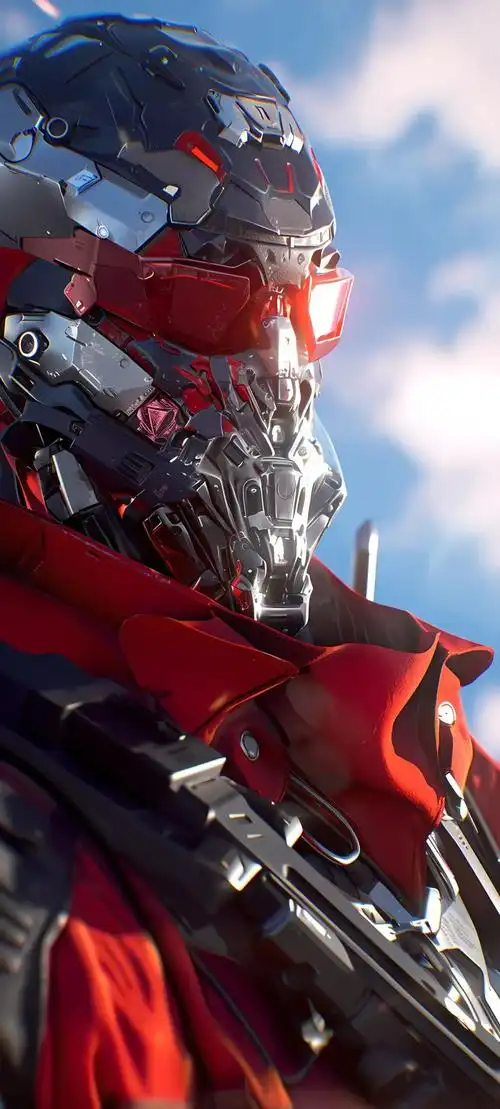 炫酷机甲手机壁纸高清版原图免费分享