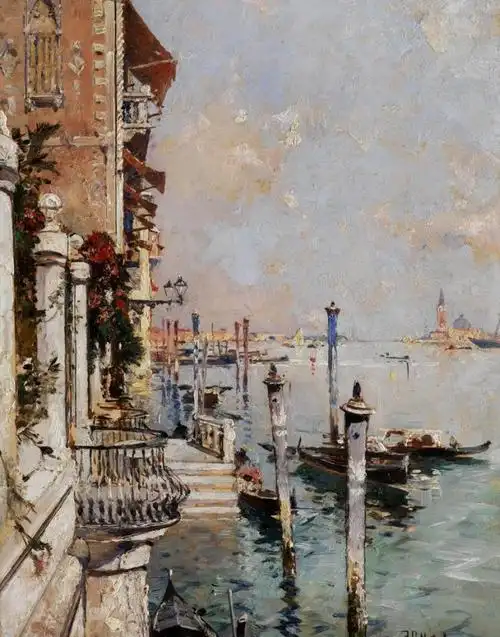 油画建筑图片装饰素材免费下载-千图www.58pic.com sdjkslk