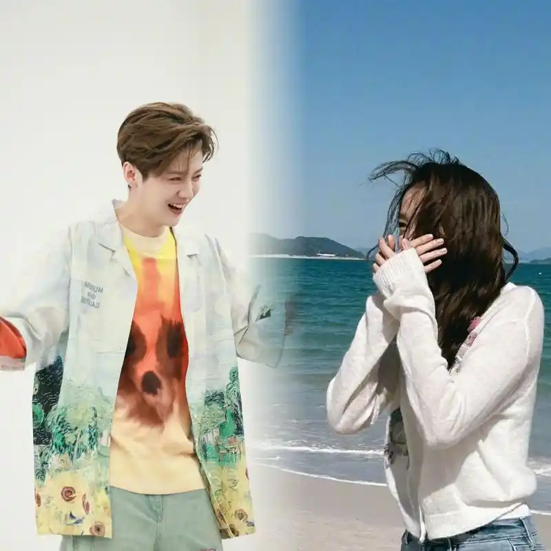 "我爱你就像宇宙爆发"#鹿晗关晓彤 - 抖音