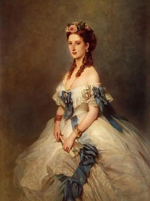 欧洲19世纪皇室贵族肖像面貌_绘画_宫廷_博物馆_奥赛博物馆_巴黎小