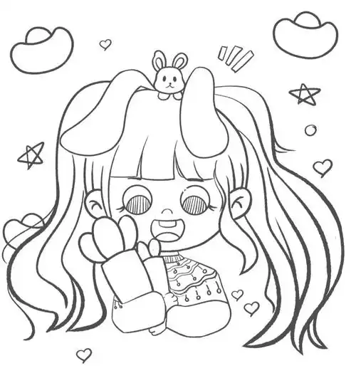 补下昨天的线稿,一不小心画了个很粗犷的线稿画完才反应过来,造型对我