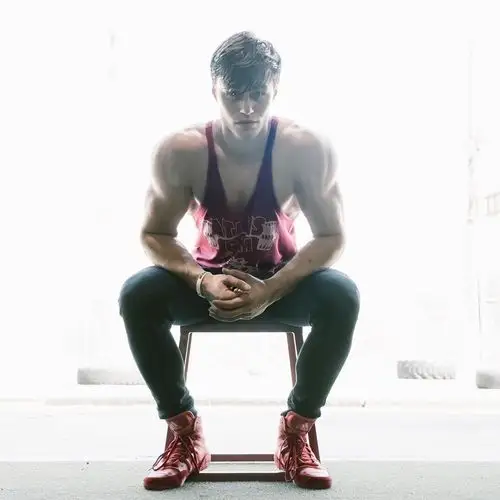 1998年出生的爱沙尼亚男模188cm健身大咖david laid