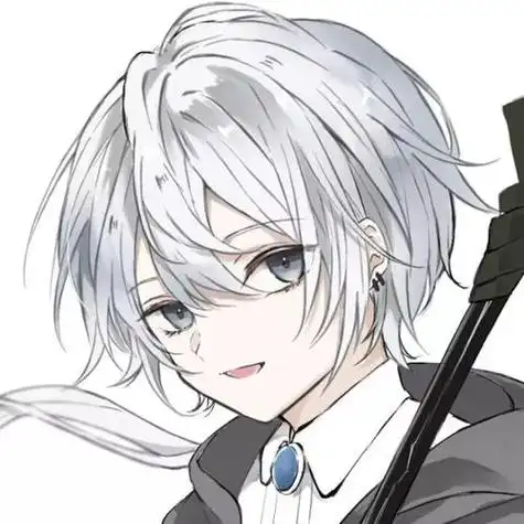 男女老少都爱的白发动漫头像