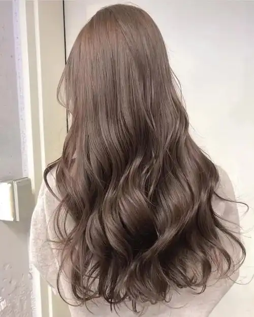 发型欣赏温柔水波纹卷