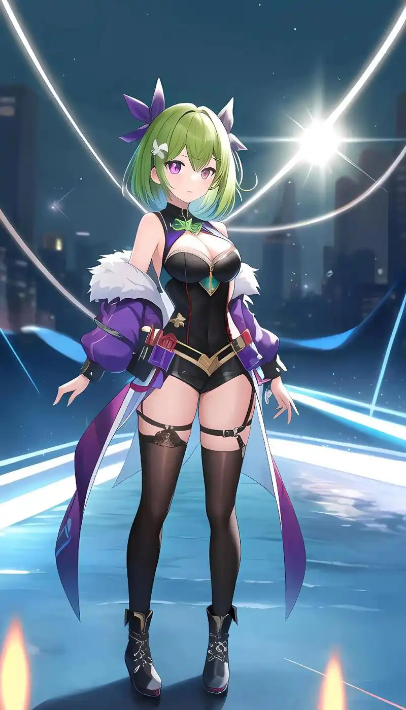 图文伙伴计划 #二次元少女 #二次元原创  原神的人物是不 - 抖音