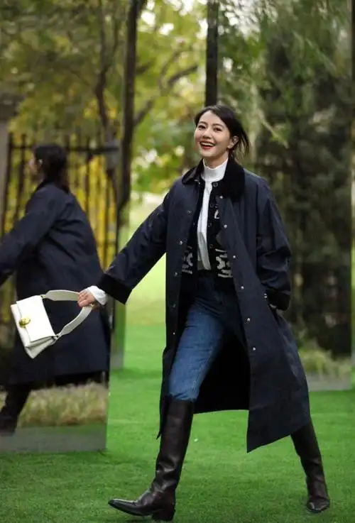 被高圆圆的中年状态惊艳穿搭优雅颜值抗打44岁还有少女味道