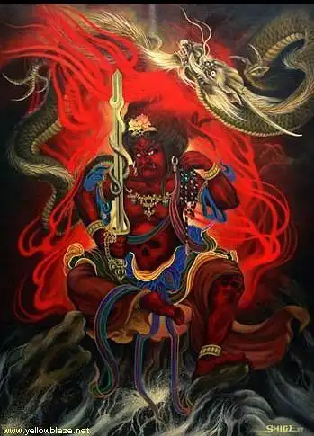 纹身寓意之不动冥王