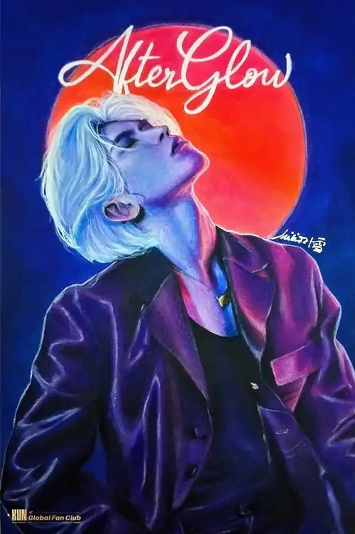 nothing lasts forever  @蔡徐坤  afterglow-蔡徐坤    手绘