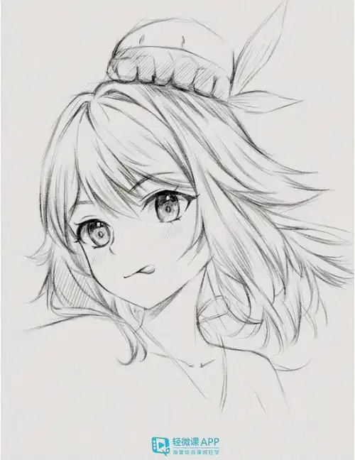 动漫人物素描入门教程!