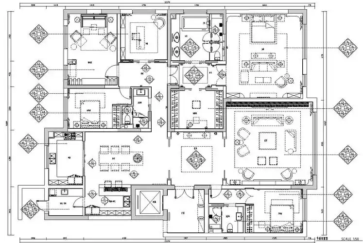 [分享]样板房大平层资料下载