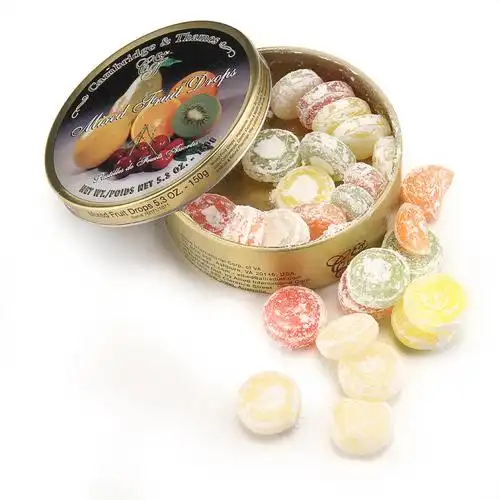 德国进口嘉爵什锦味水果硬糖3盒特惠组金色