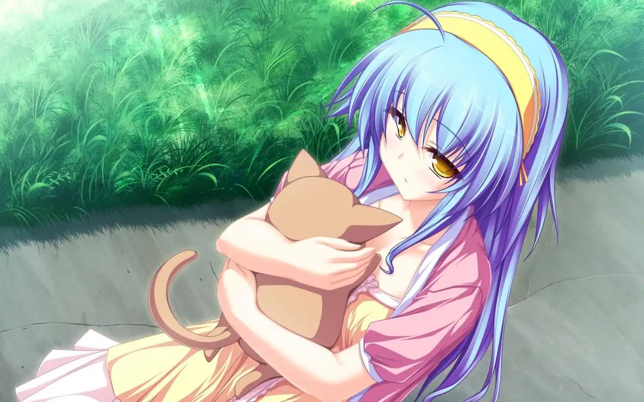 二次元动漫美女高清卡通图片桌面壁纸