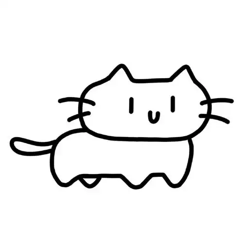 头像##简笔画##小猫咪