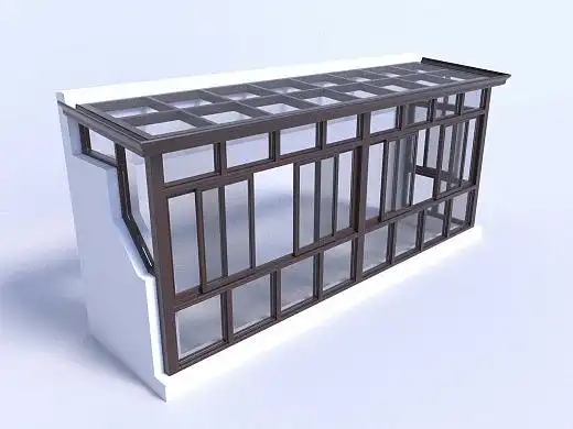 铝合金阳光房设计